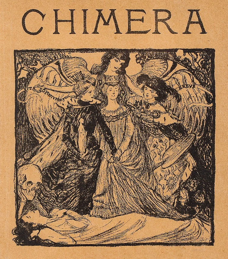 Copertina della rivista Chimera, 1902